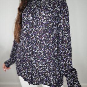 Satynowa, jesienna bluzka Marc O’Polo, cupro/wiskoza, XL, PREMIUM