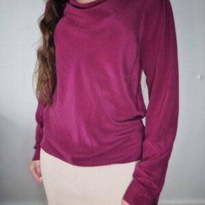 Malinowa bluzka Marc O’Polo, jedwab, S, PREMIUM